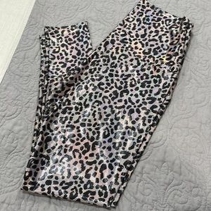 Emily Hsu Designs Multicolor Leopard Leggings